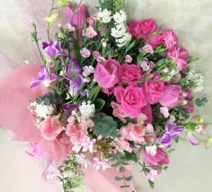 春のギフト花束♪｜「サワムラ生花店」　（愛知県西尾市の花キューピット加盟店 花屋）のブログ